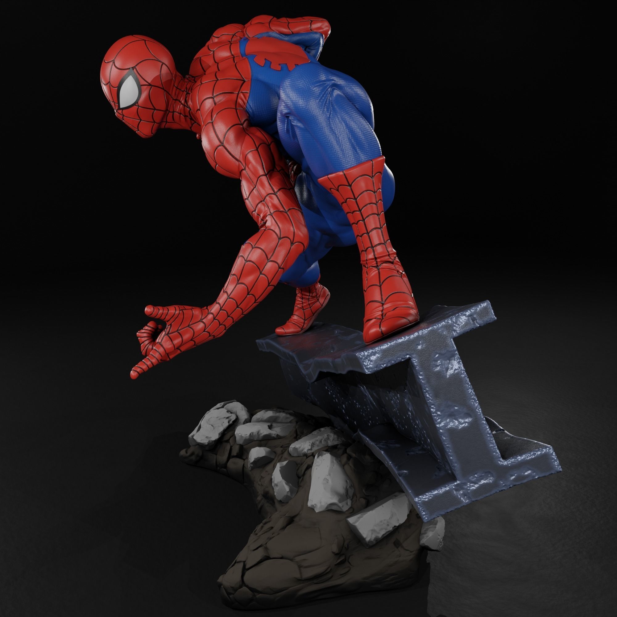 Ultimate Spider Man 3D print model_11