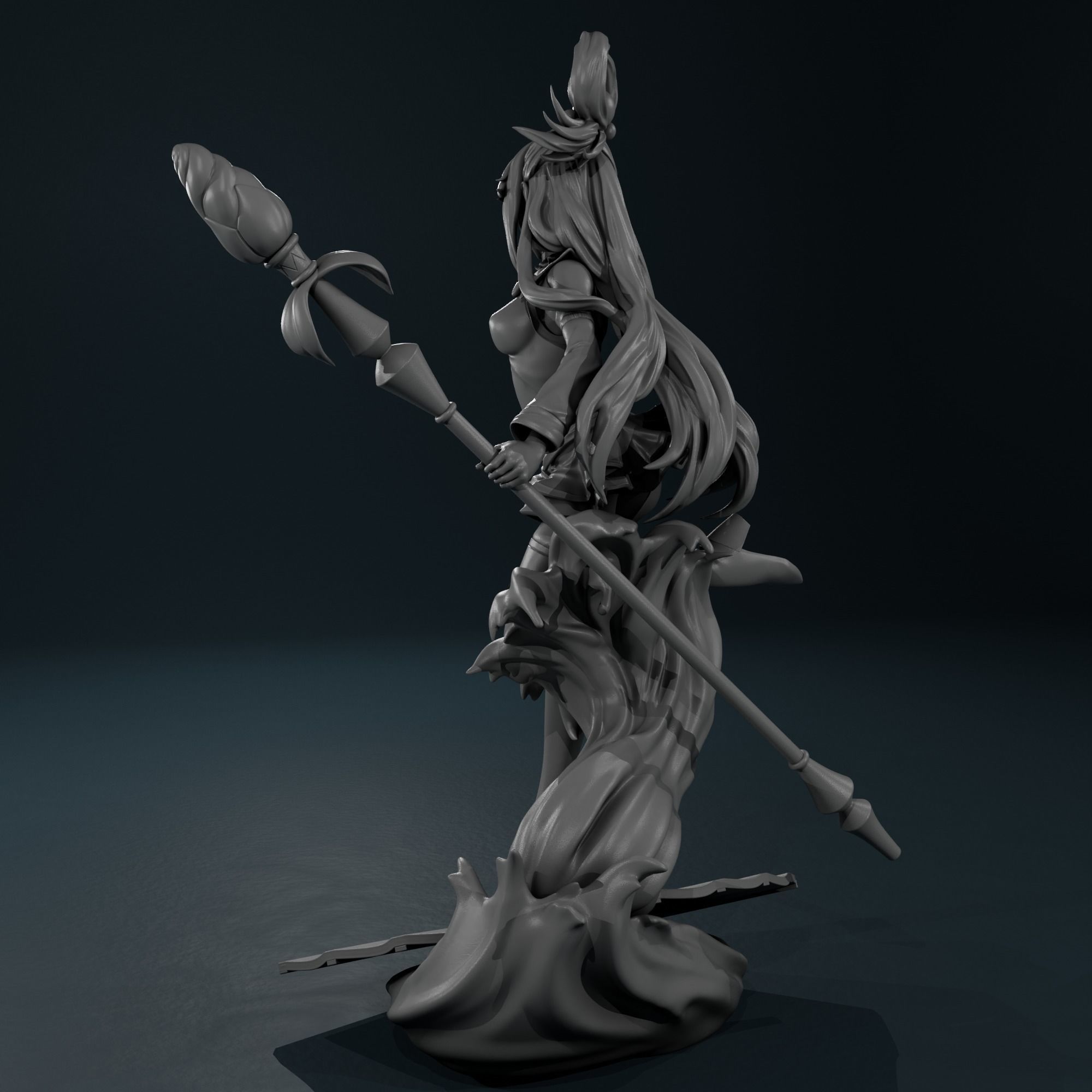 Aqua - Konosuba 3D print model_8