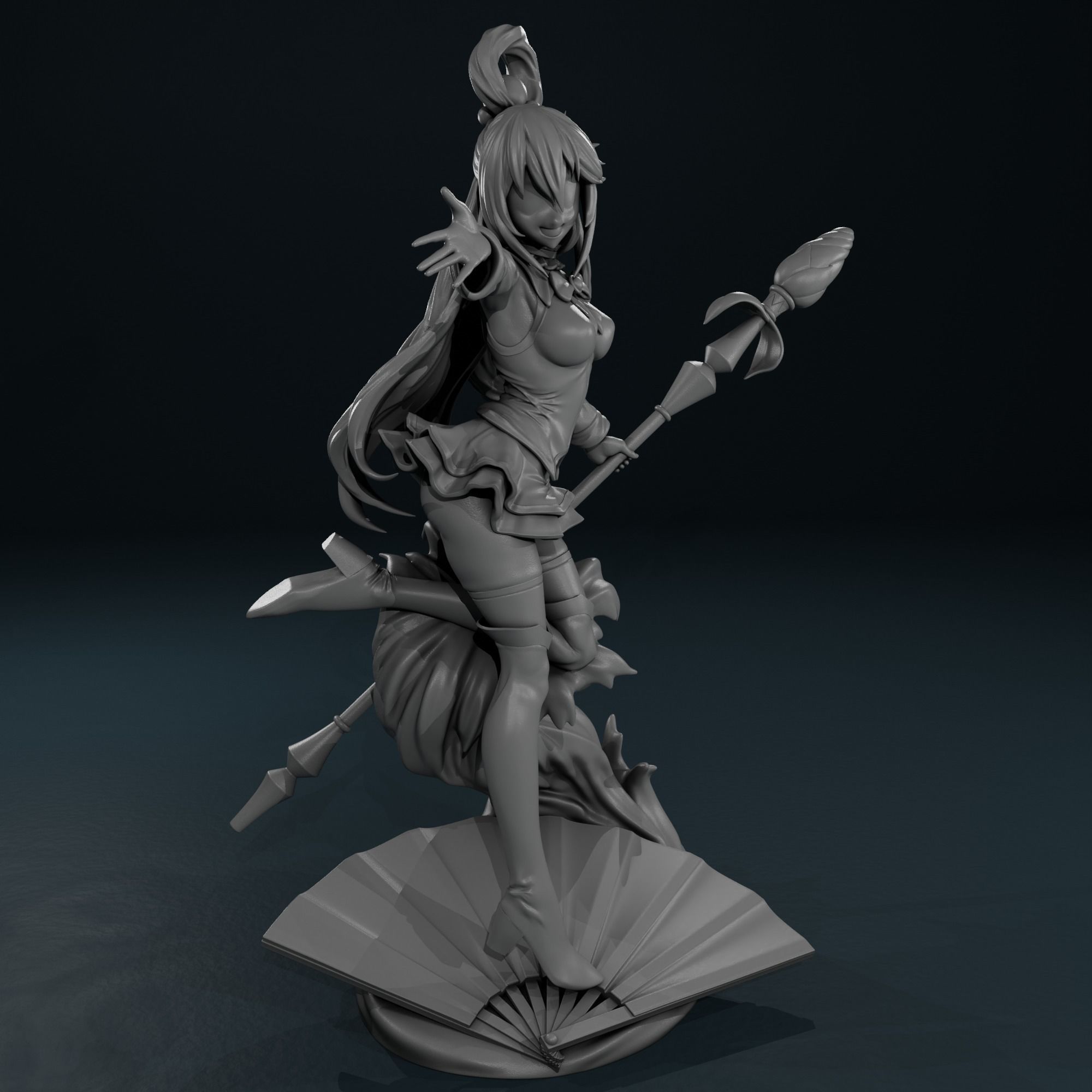 Aqua - Konosuba 3D print model_6