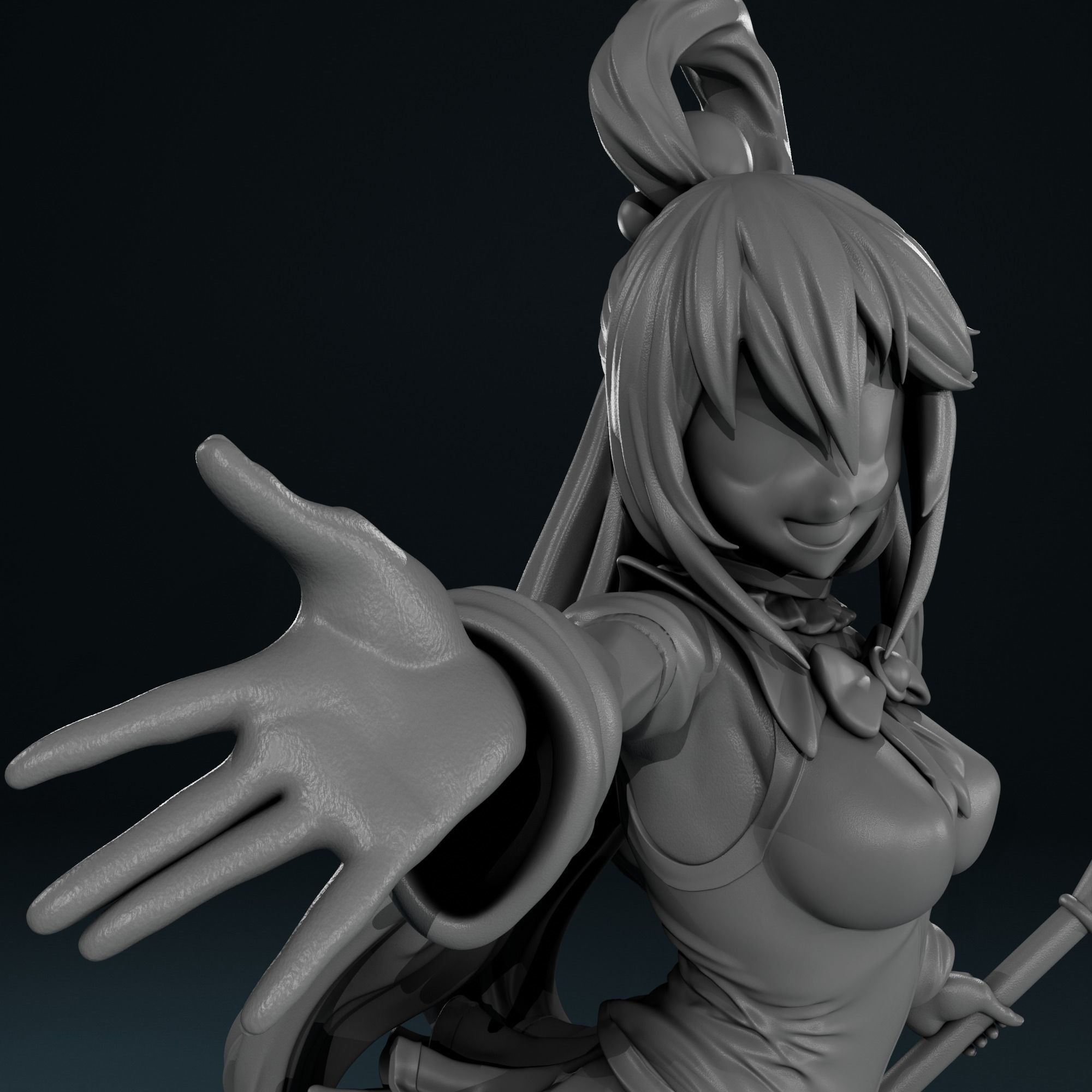 Aqua - Konosuba 3D print model_11