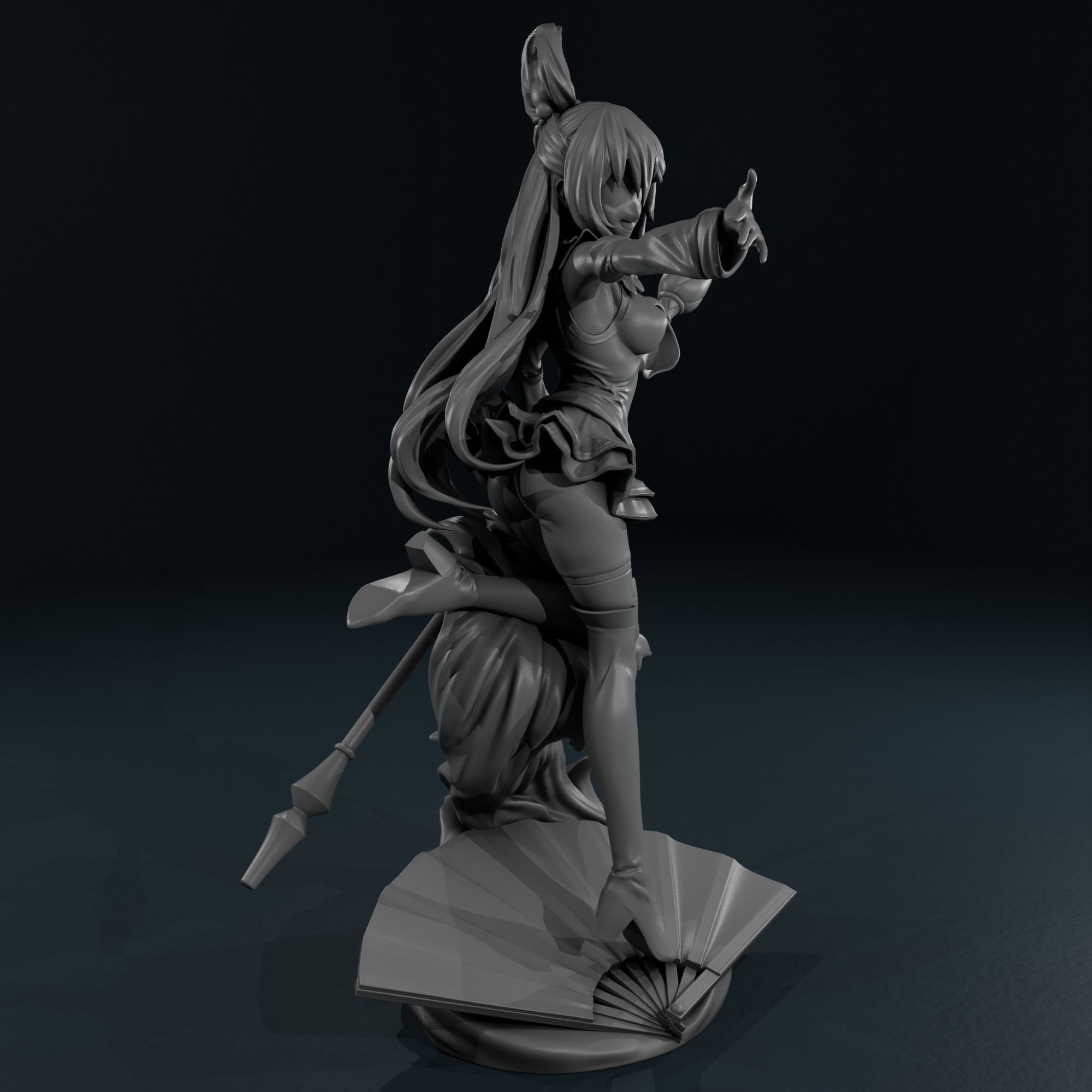 Aqua - Konosuba 3D print model_10