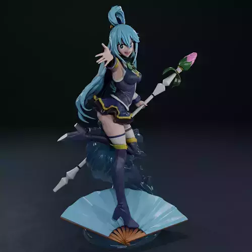 Aqua - Konosuba 3D print model