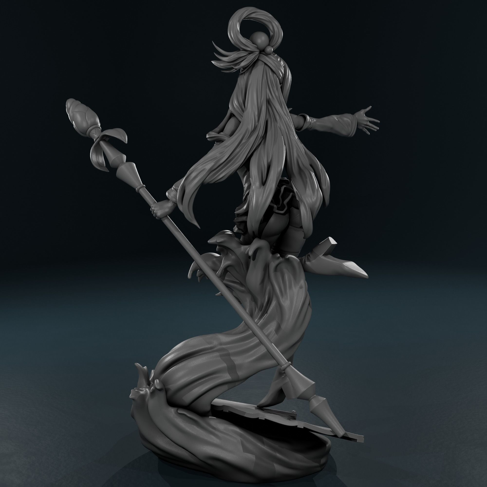 Aqua - Konosuba 3D print model_9