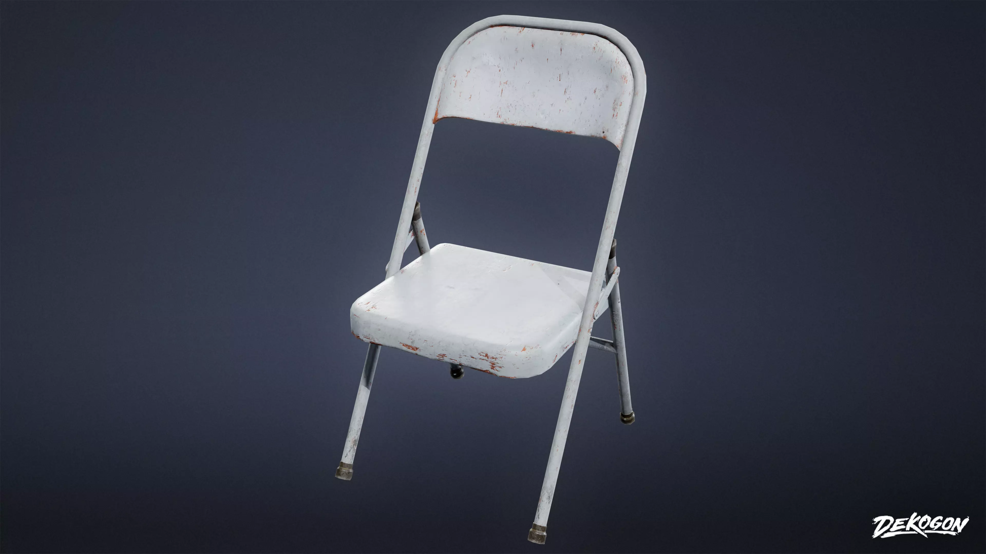 TOOLSHED - Chair 01 - LOW POLY Low-poly 3D model_0