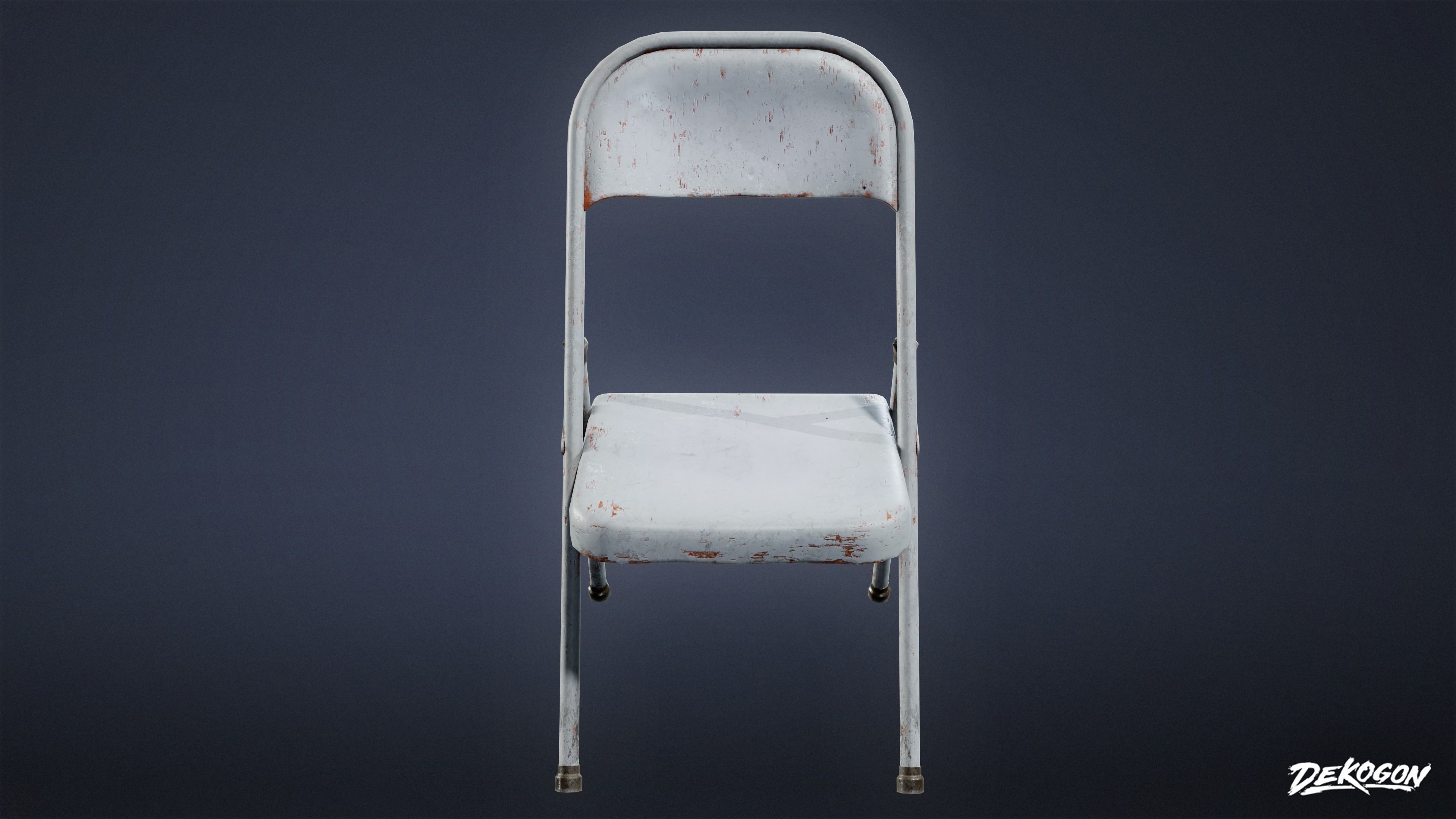 TOOLSHED - Chair 01 - LOW POLY Low-poly 3D model_2