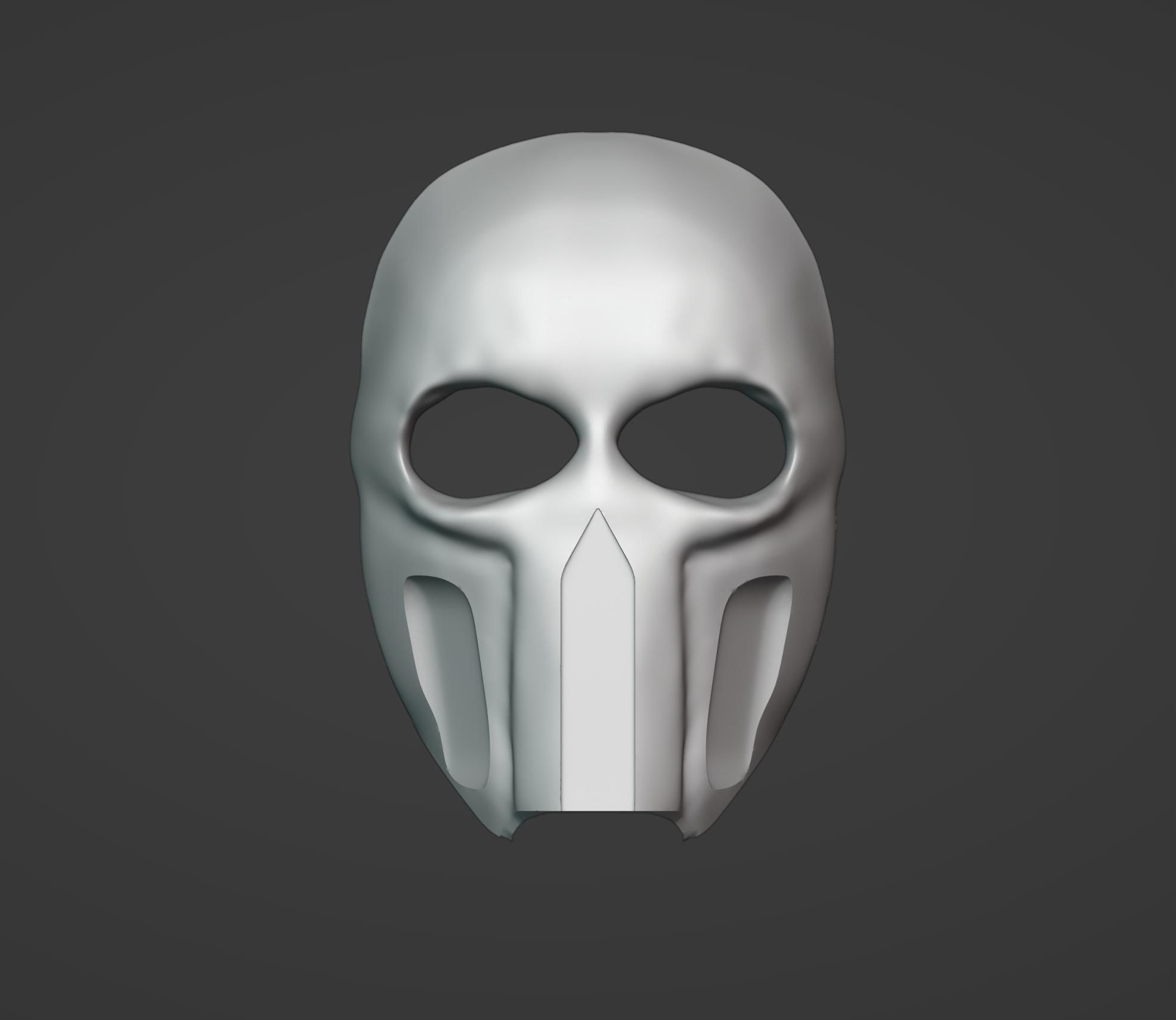 Butch Wearable Mask from COD - MW2 3D print model_3