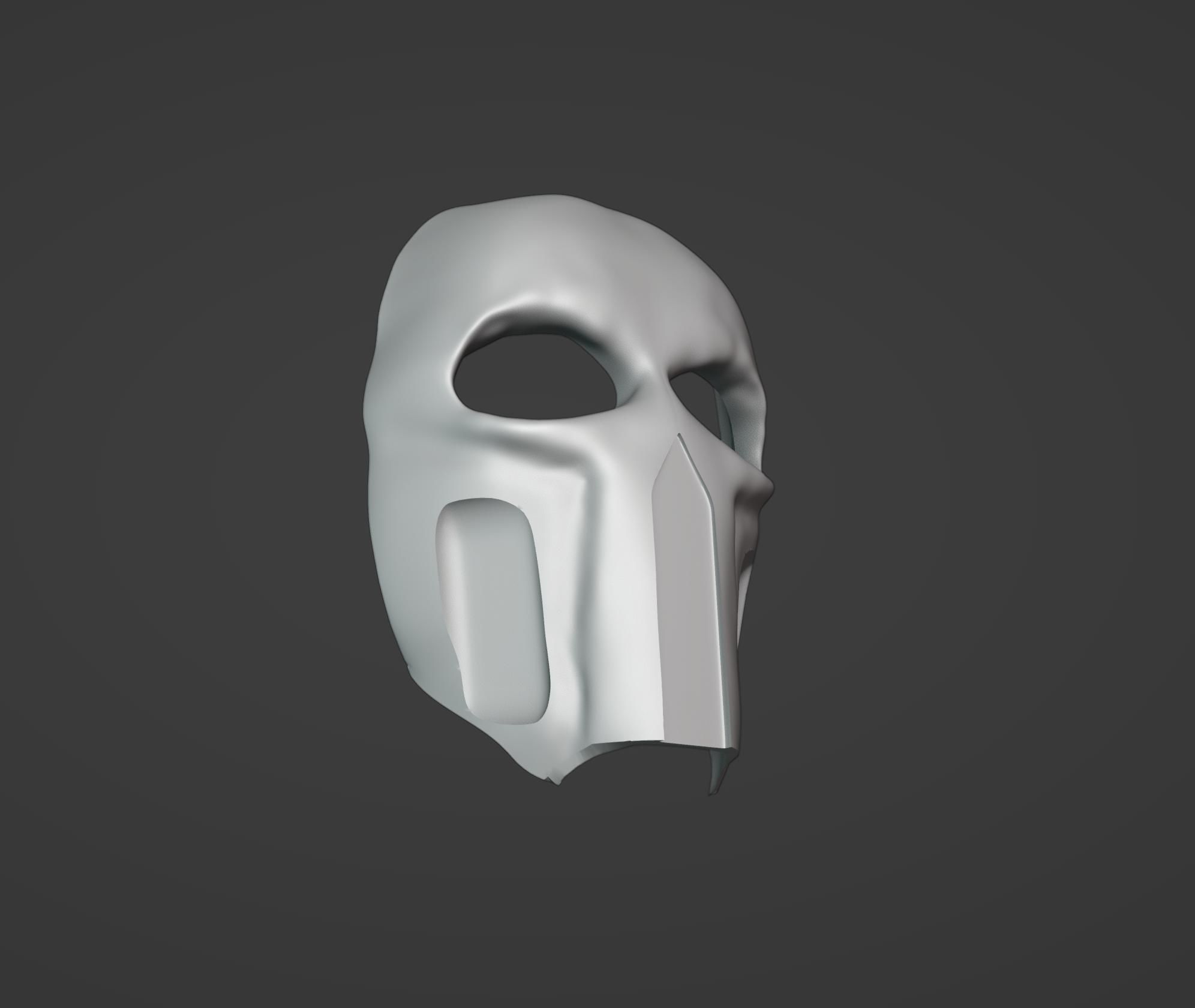 Butch Wearable Mask from COD - MW2 3D print model_8