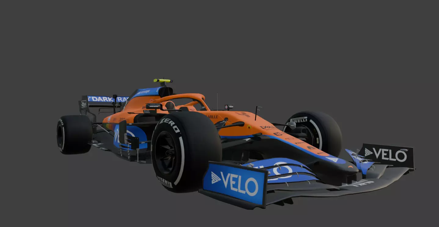 McLaren F1 2021 3D model_0