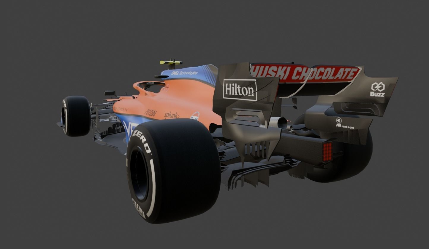 McLaren F1 2021 3D model_2