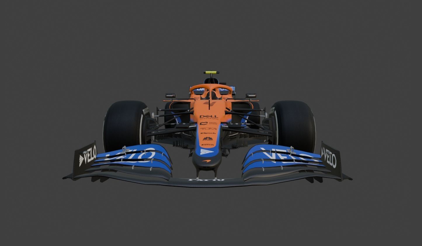 McLaren F1 2021 3D model_1