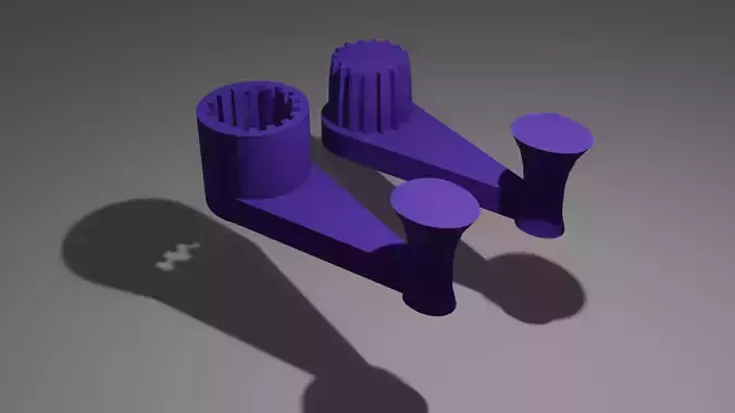 LST CLIPS UNIVERSAL LOW STRESS TRAINING 3D print model