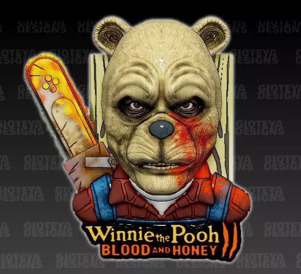 Winnie The Pooh Blood and Honey 2 The Pooh 3D model_0
