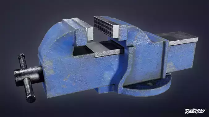 TOOLSHED - Clamp 02 - LOW POLY Low-poly 3D model