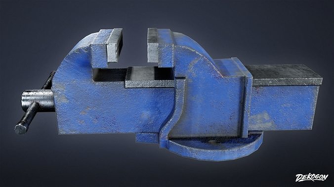 TOOLSHED - Clamp 02 - LOW POLY Low-poly 3D model 2