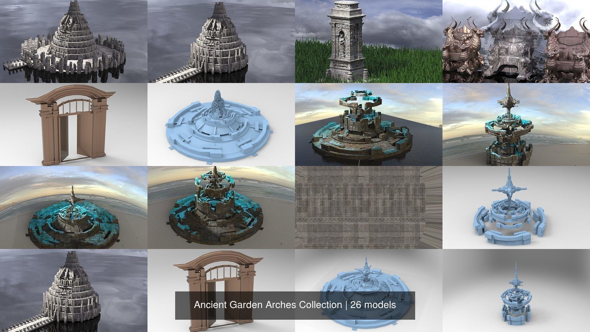 Ancient Garden Arches Collection _4