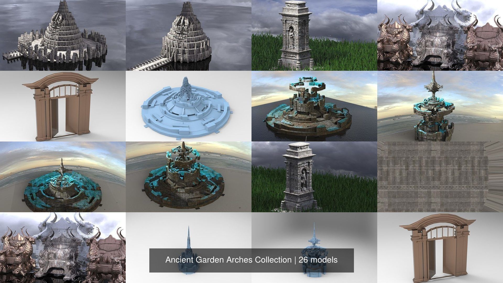 Ancient Garden Arches Collection _3