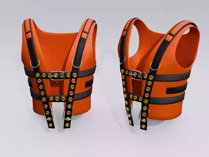 Diving Harness 3d Model - Game Ready