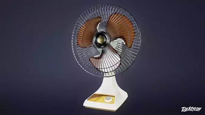 TOOLSHED - Fan 01 - LOW POLY