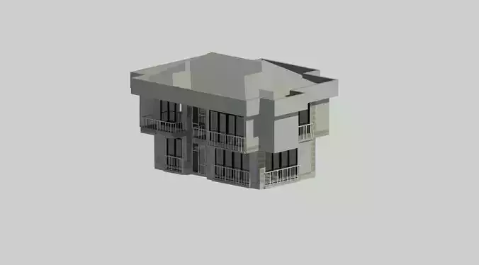 Villa Model Revit