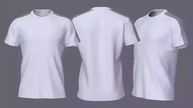 Sporty Round Neck Tee