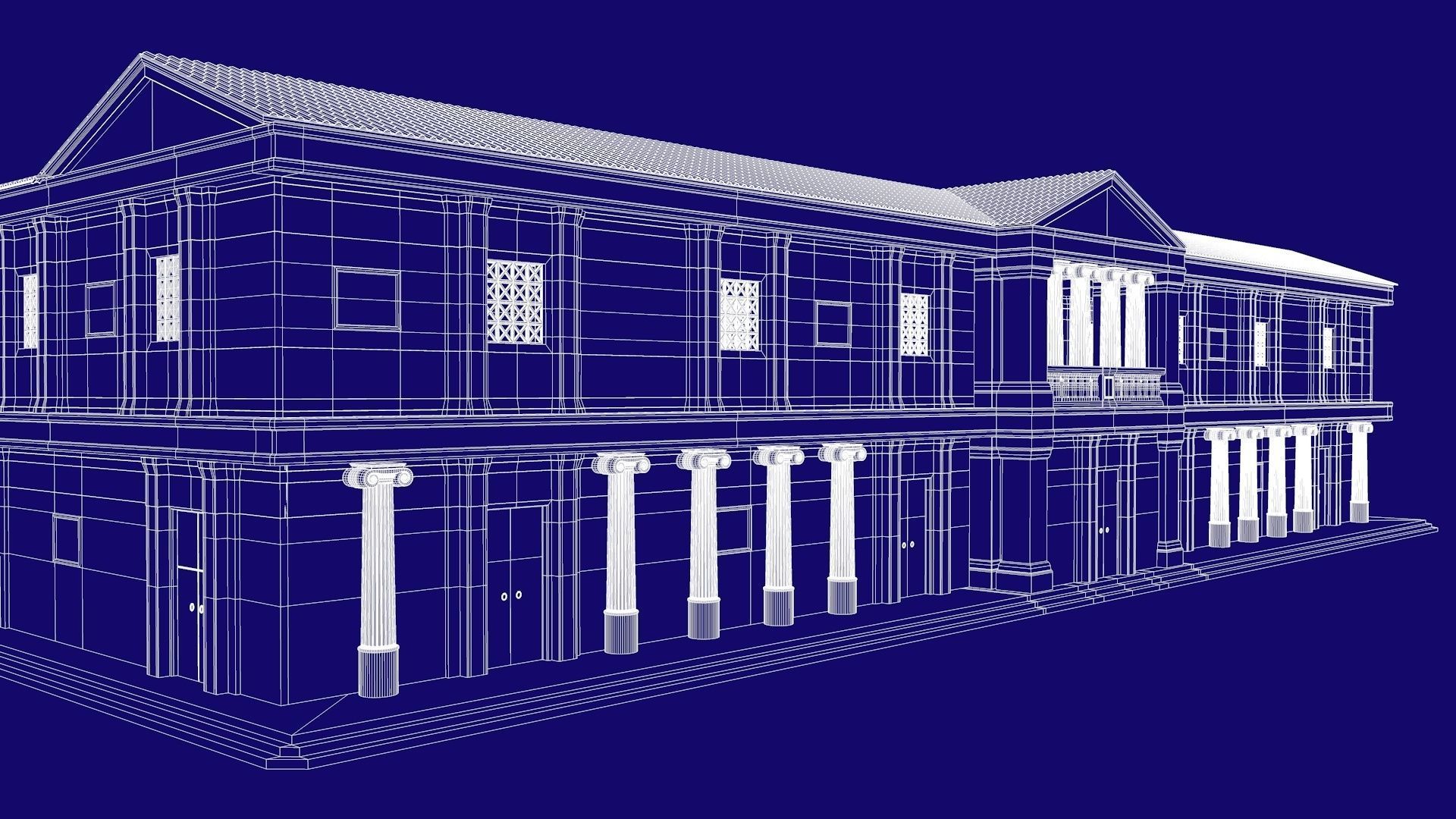 Emperors Palace 3D model_19