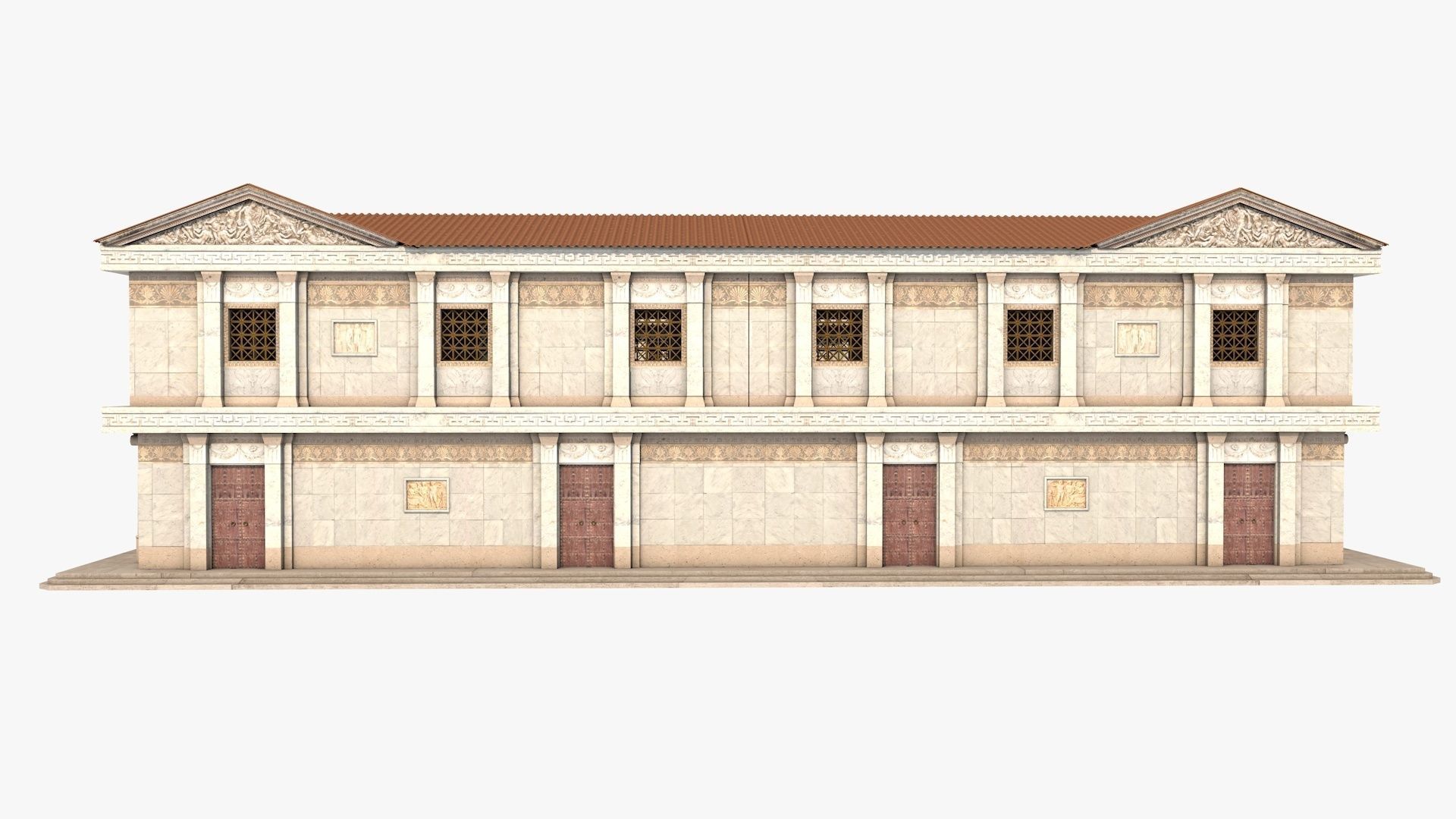Emperors Palace 3D model_2