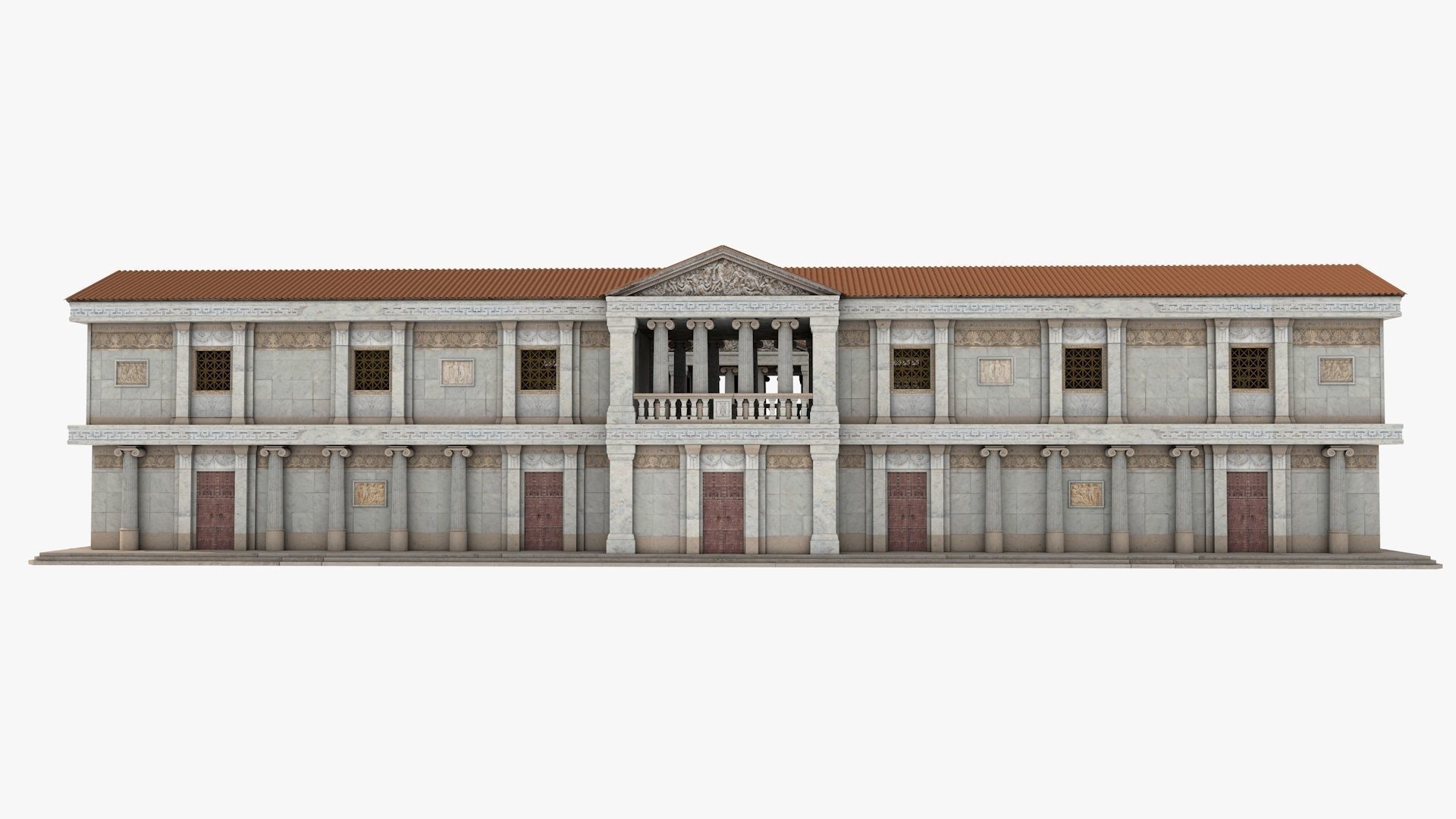 Emperors Palace 3D model_1