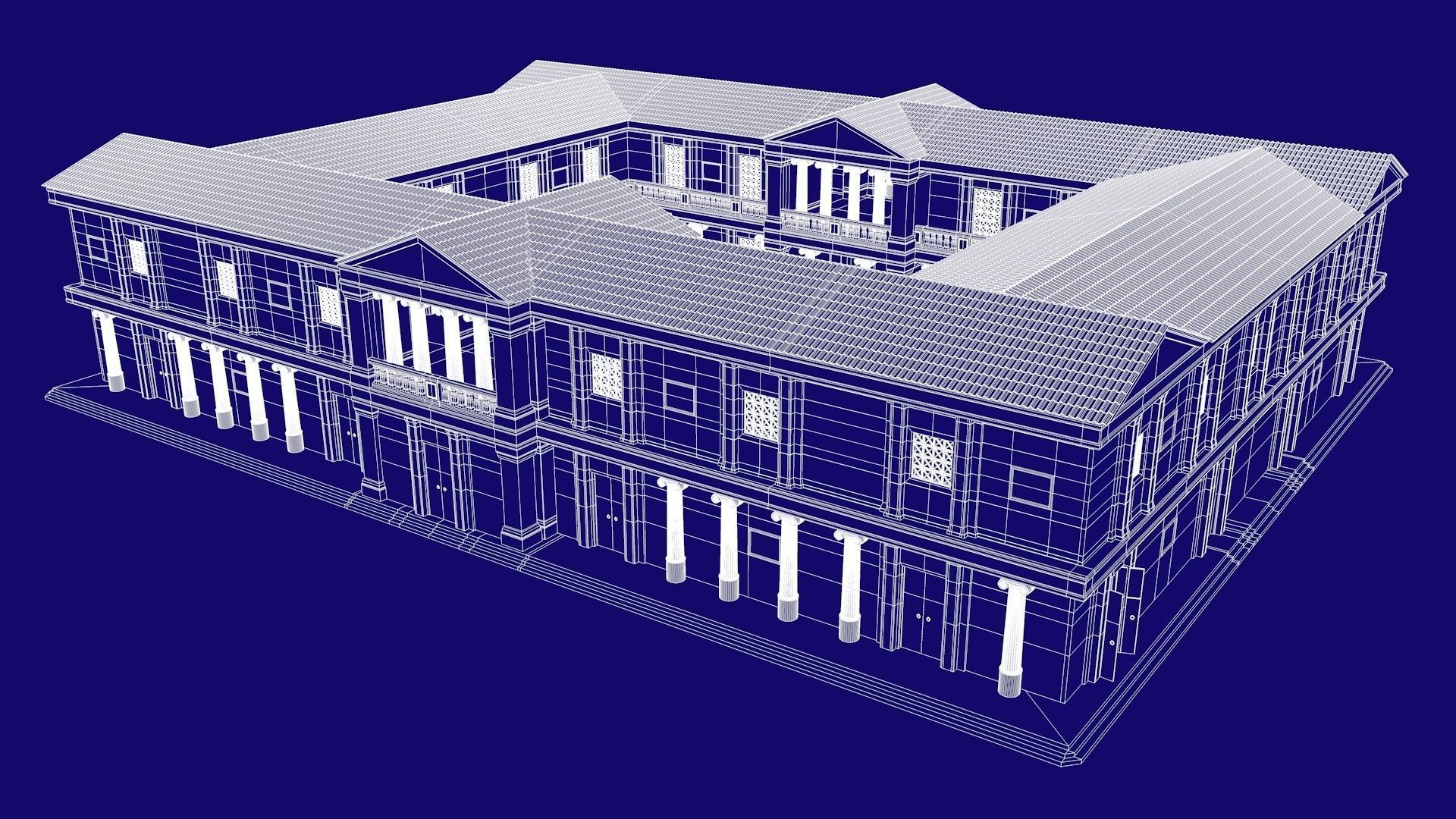 Emperors Palace 3D model_17