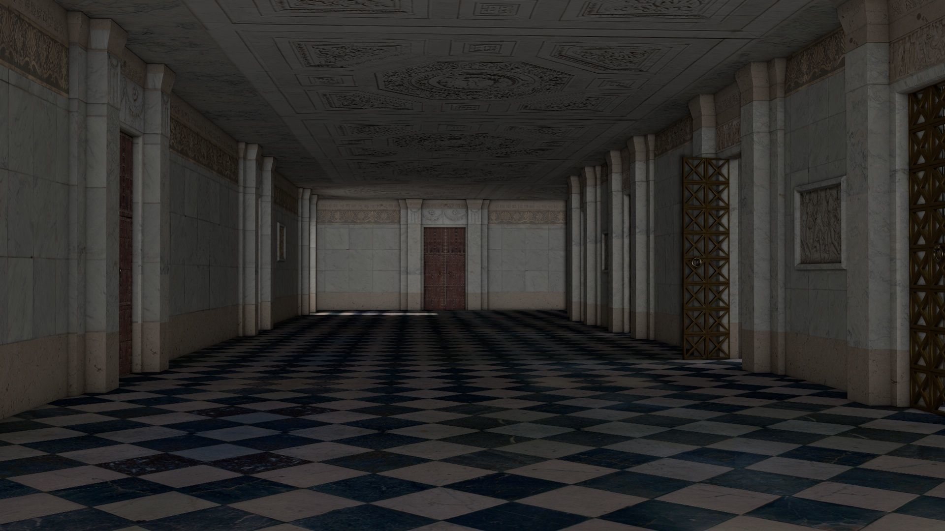 Emperors Palace 3D model_16