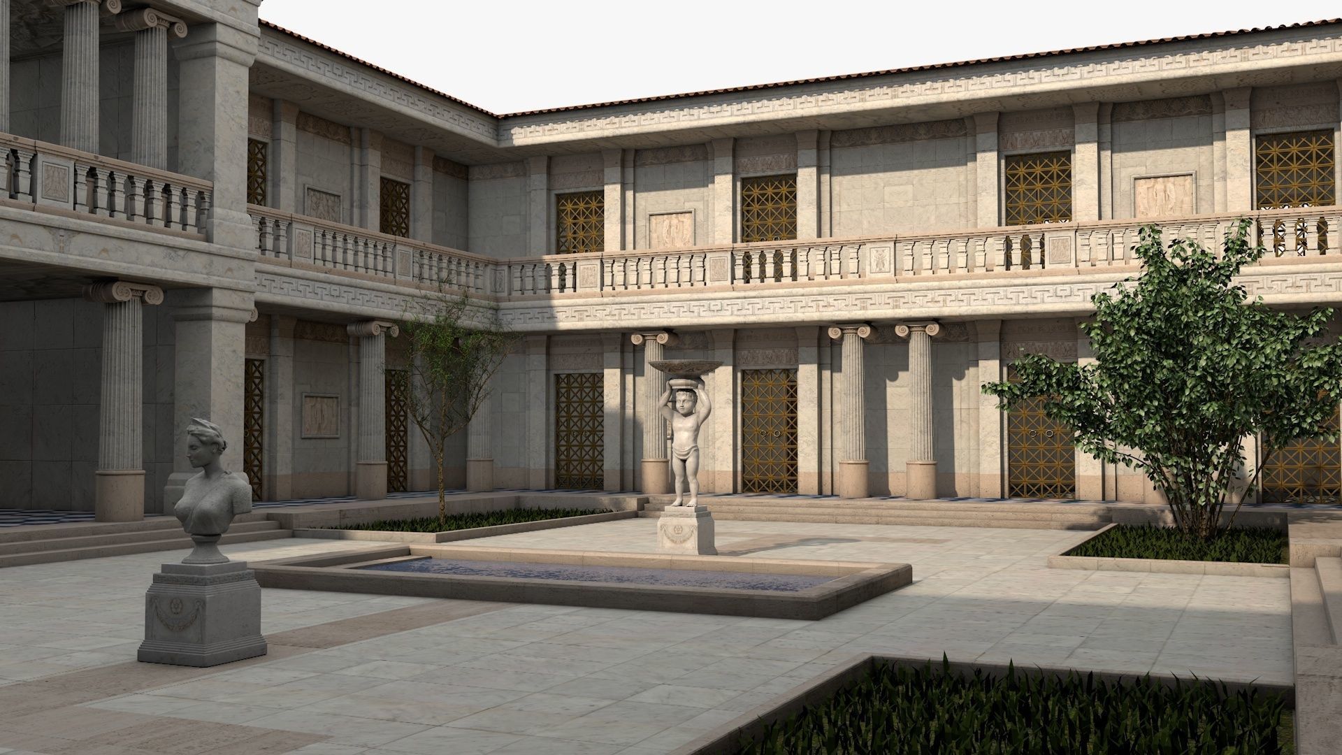 Emperors Palace 3D model_5