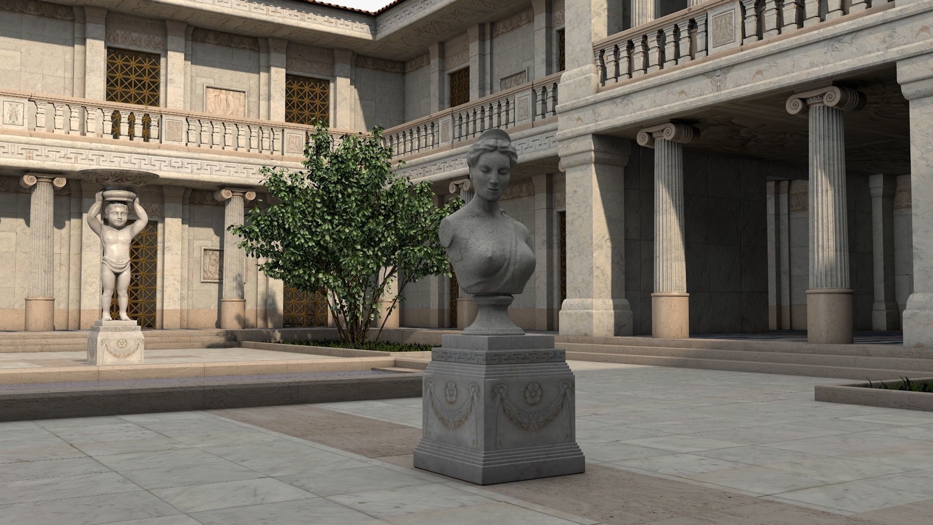 Emperors Palace 3D model_11