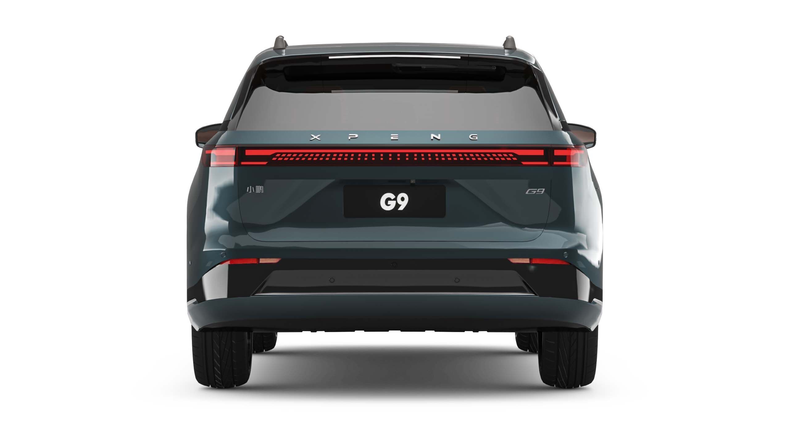 2025 Xpeng G9 With Interior 3D model_7
