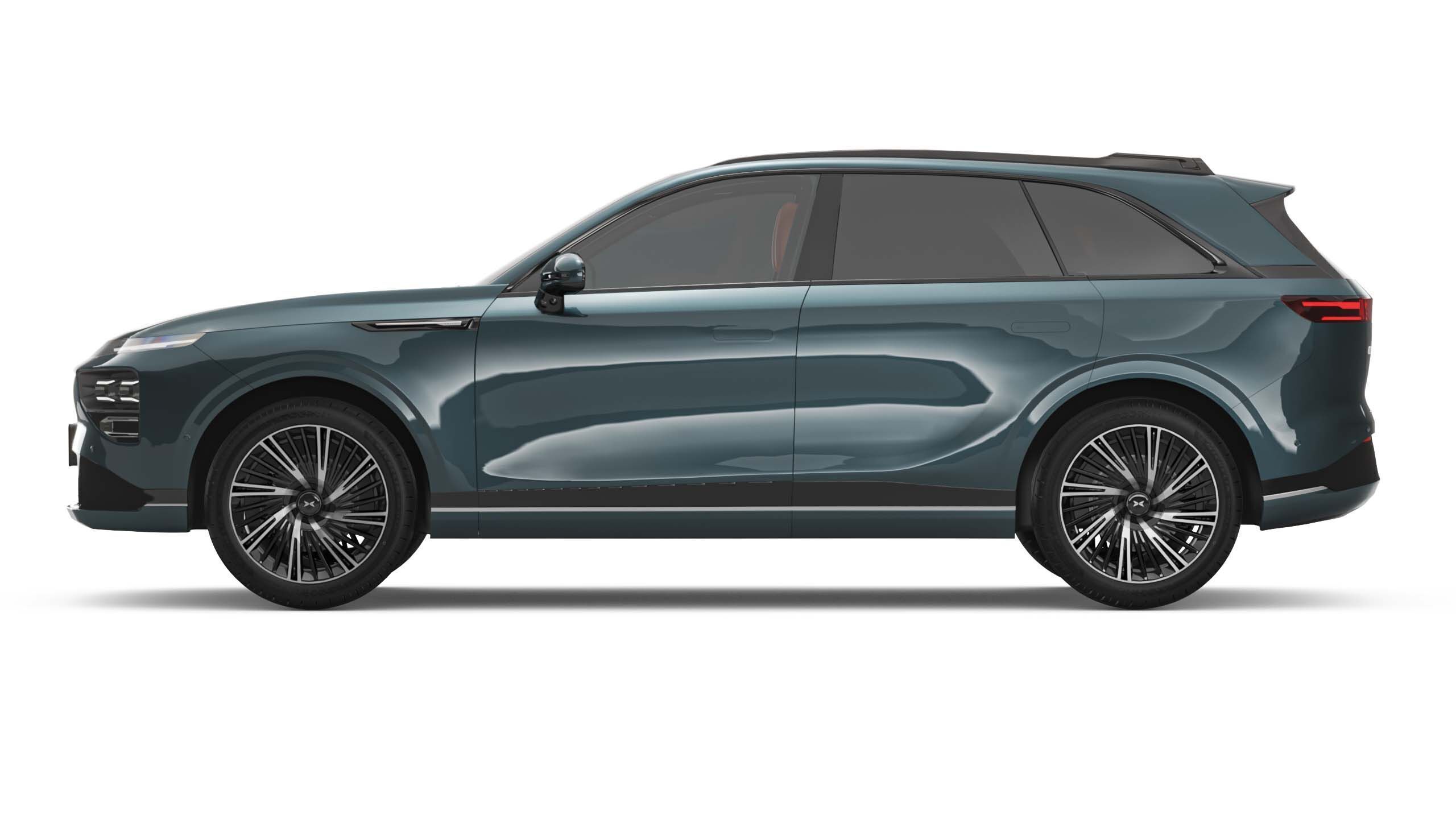 2025 Xpeng G9 With Interior 3D model_6