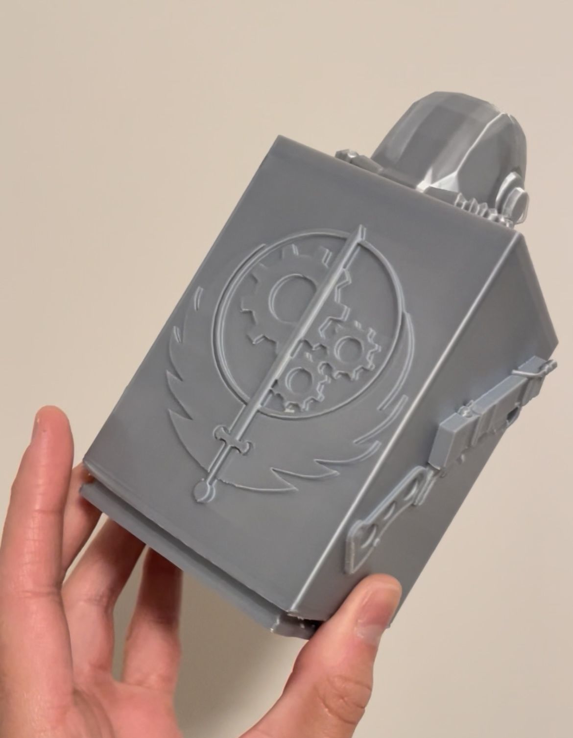 Fallout Magic The Gathering Deck Box  3D print model_1