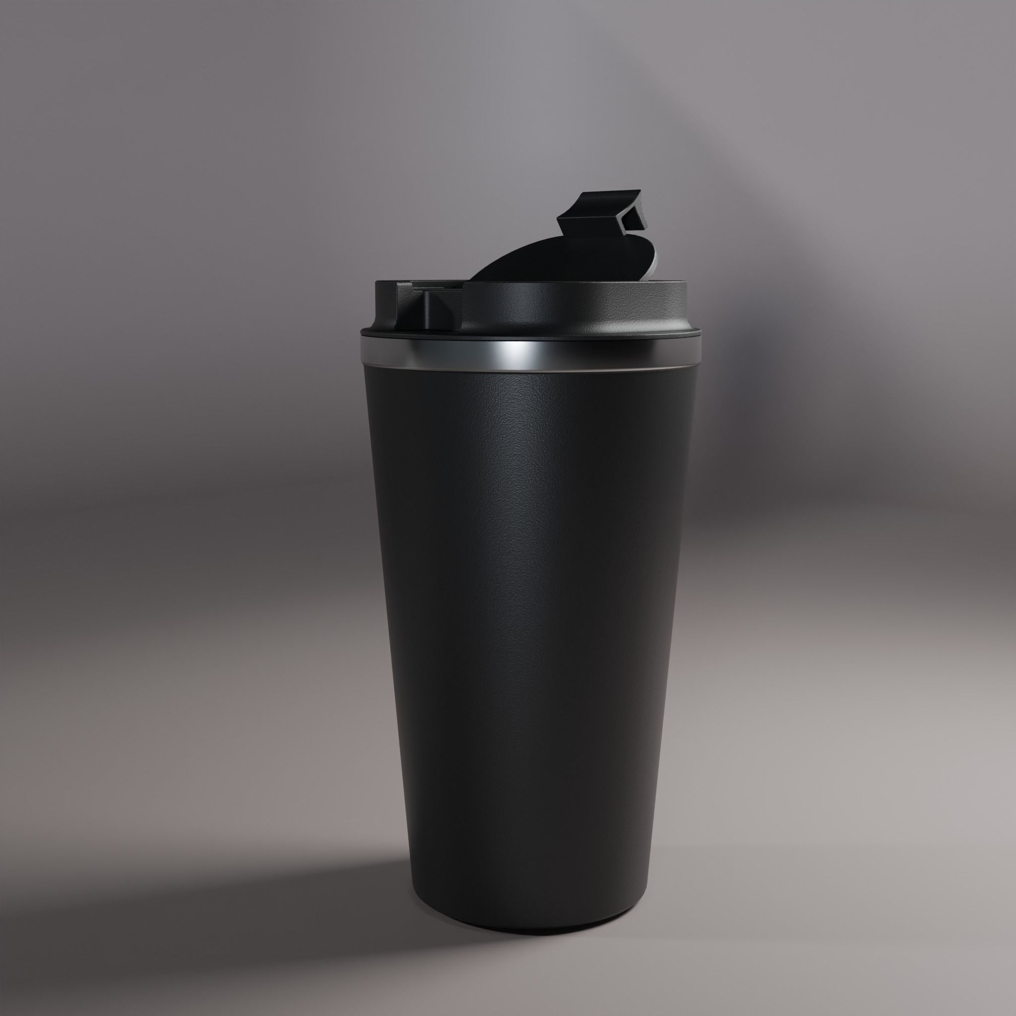 Insulated Bottle Low-poly 3D model_2