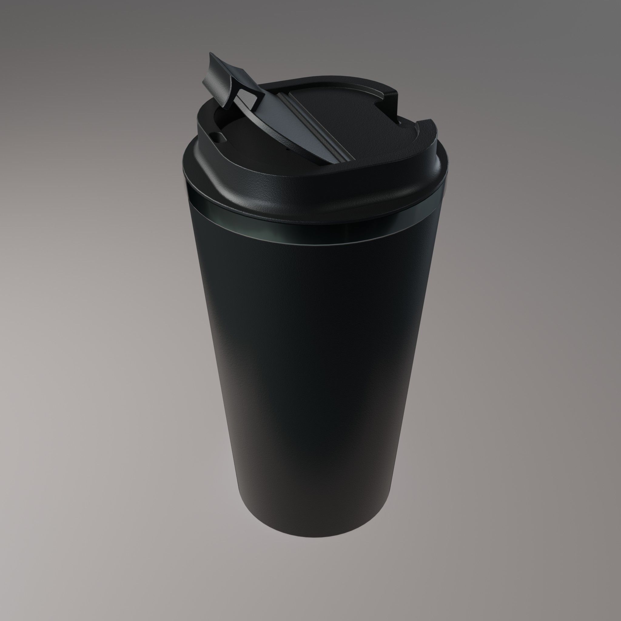 Insulated Bottle Low-poly 3D model_5