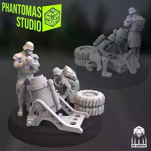 Lycan Mortar Launcher 3D print model