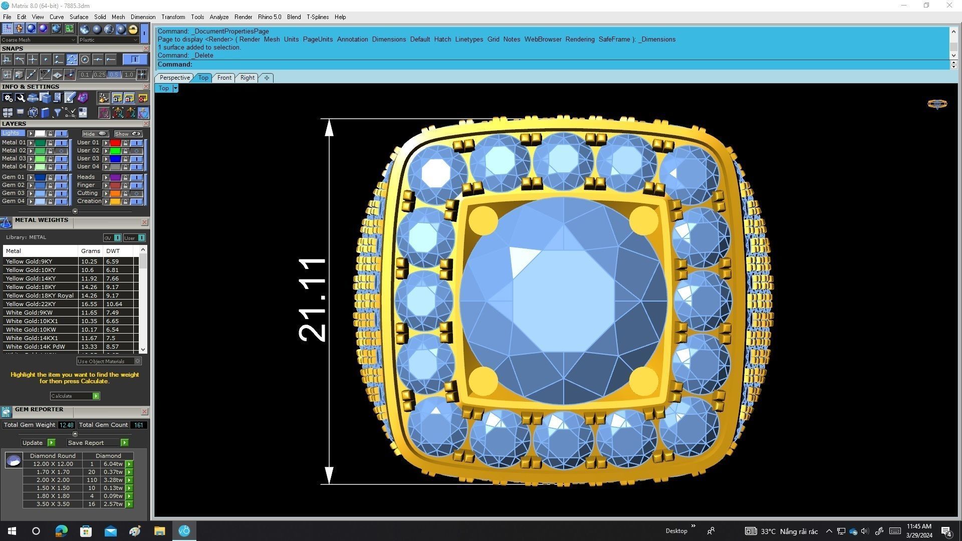 7885 luxury diamond fashion men ring 3D print model_5