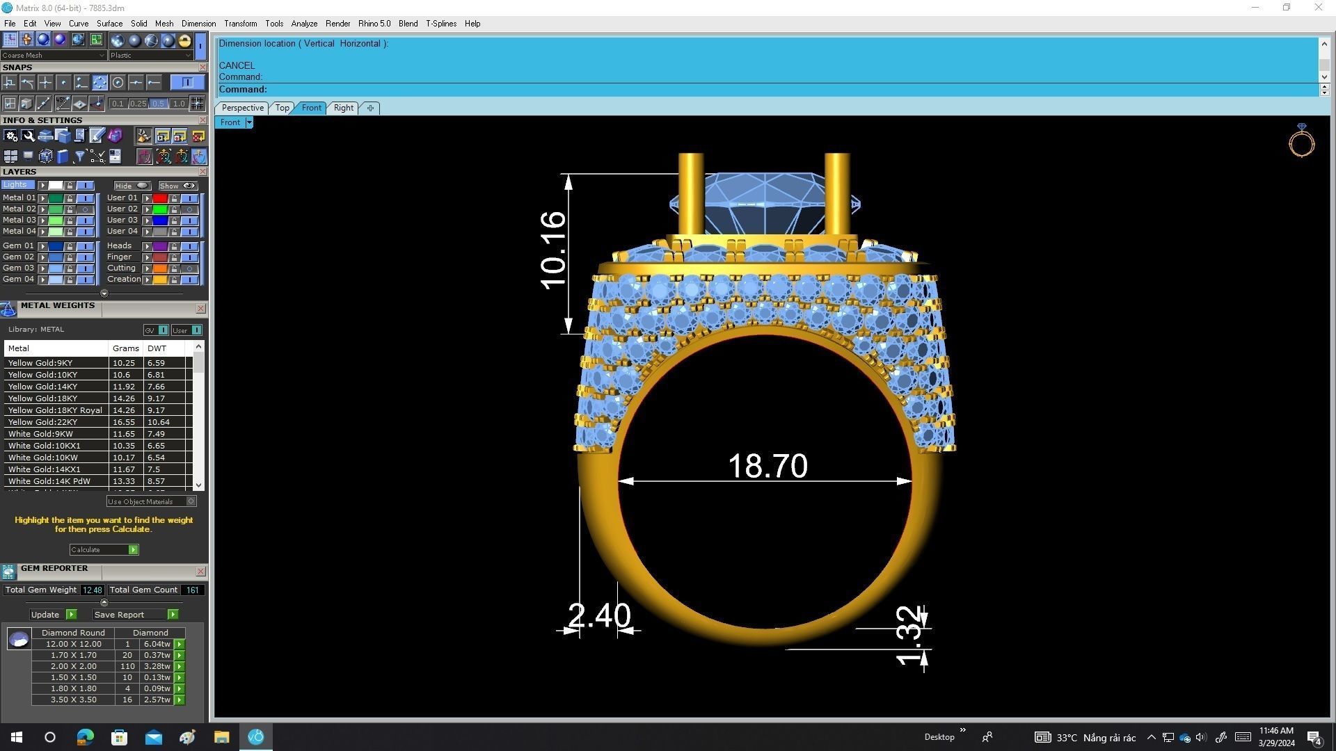 7885 luxury diamond fashion men ring 3D print model_6
