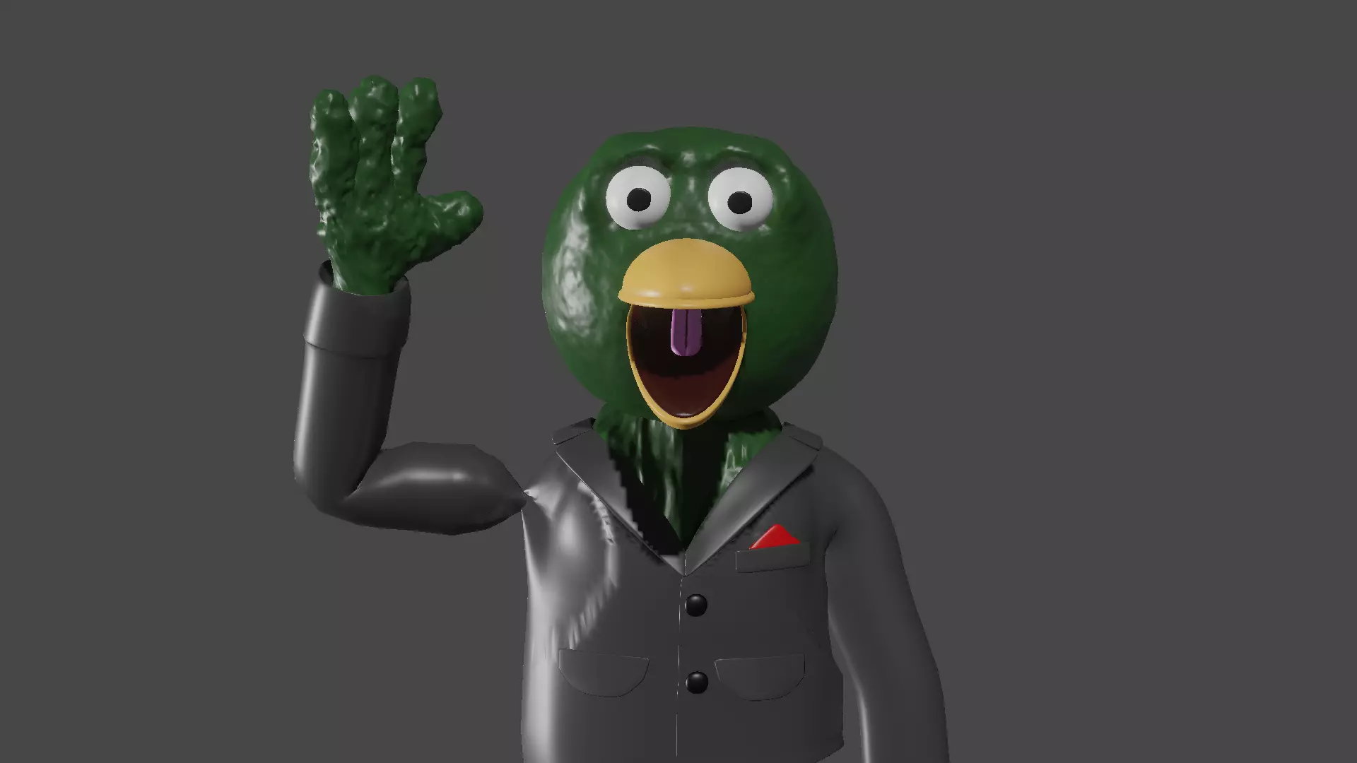 Duck or Robin Free 3D model