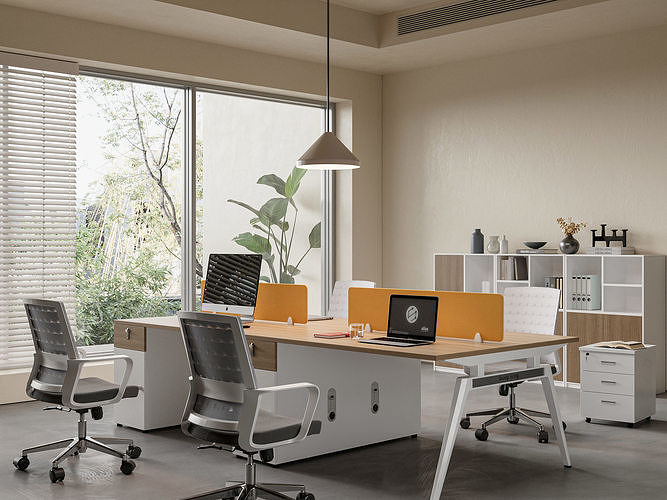Office zone space interior 020 3D model