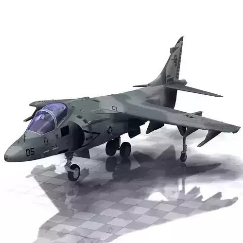 Harrier AV-813 Studio Max 3D model