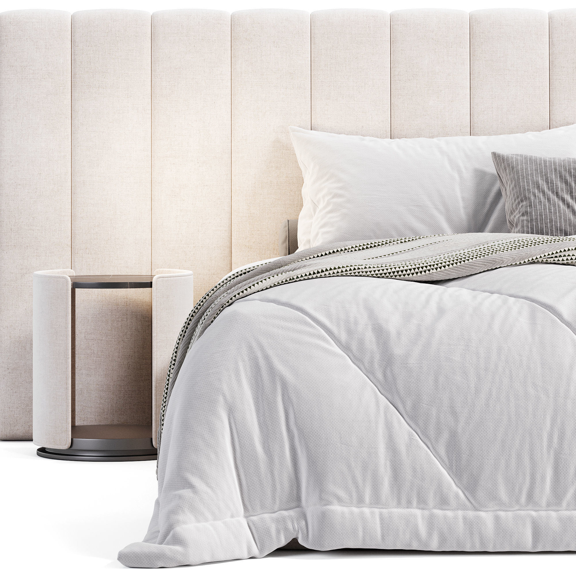 Vivian Bed 3D model_4