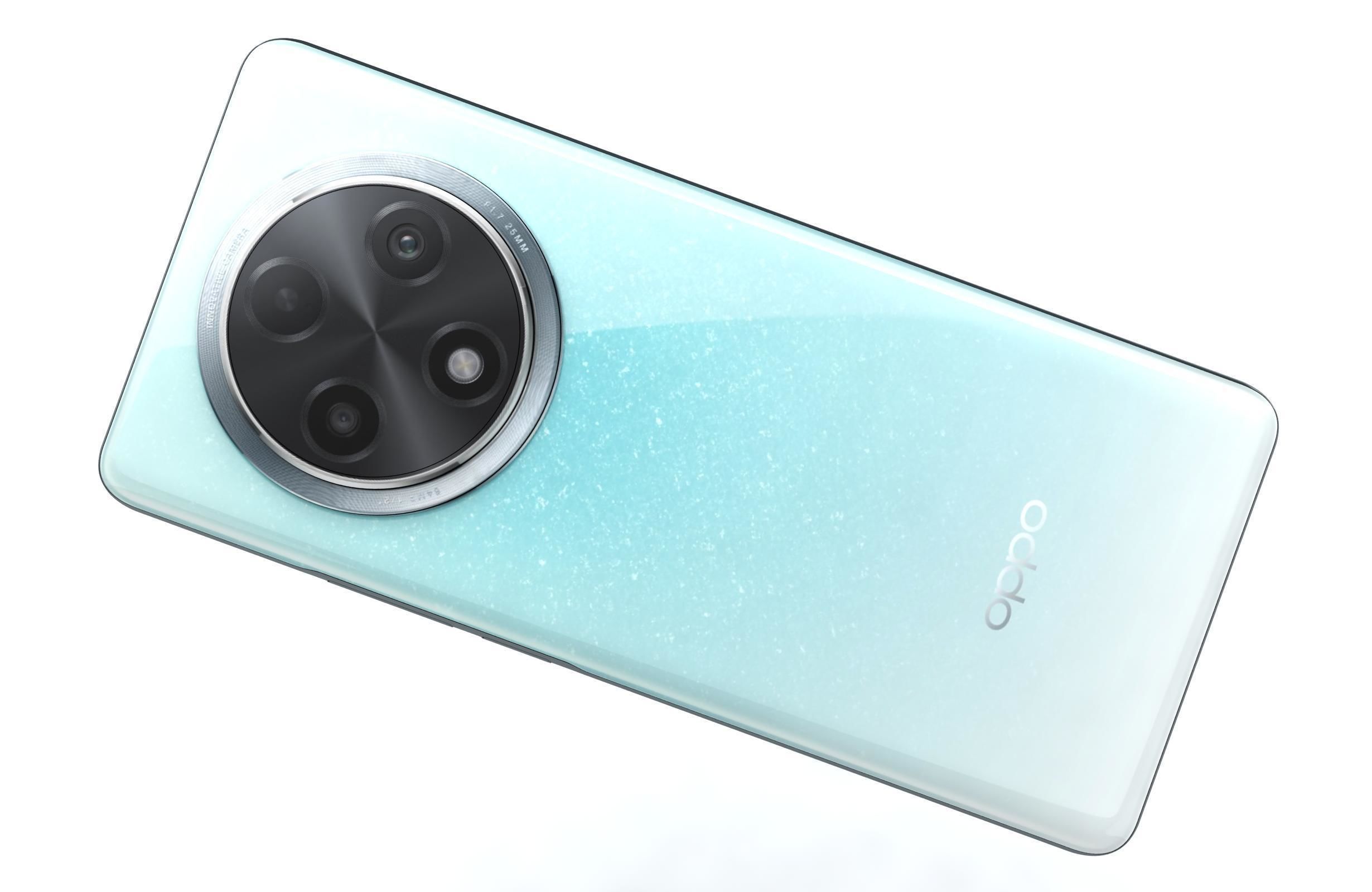 Oppo A3 Pro Blue 3D model_11