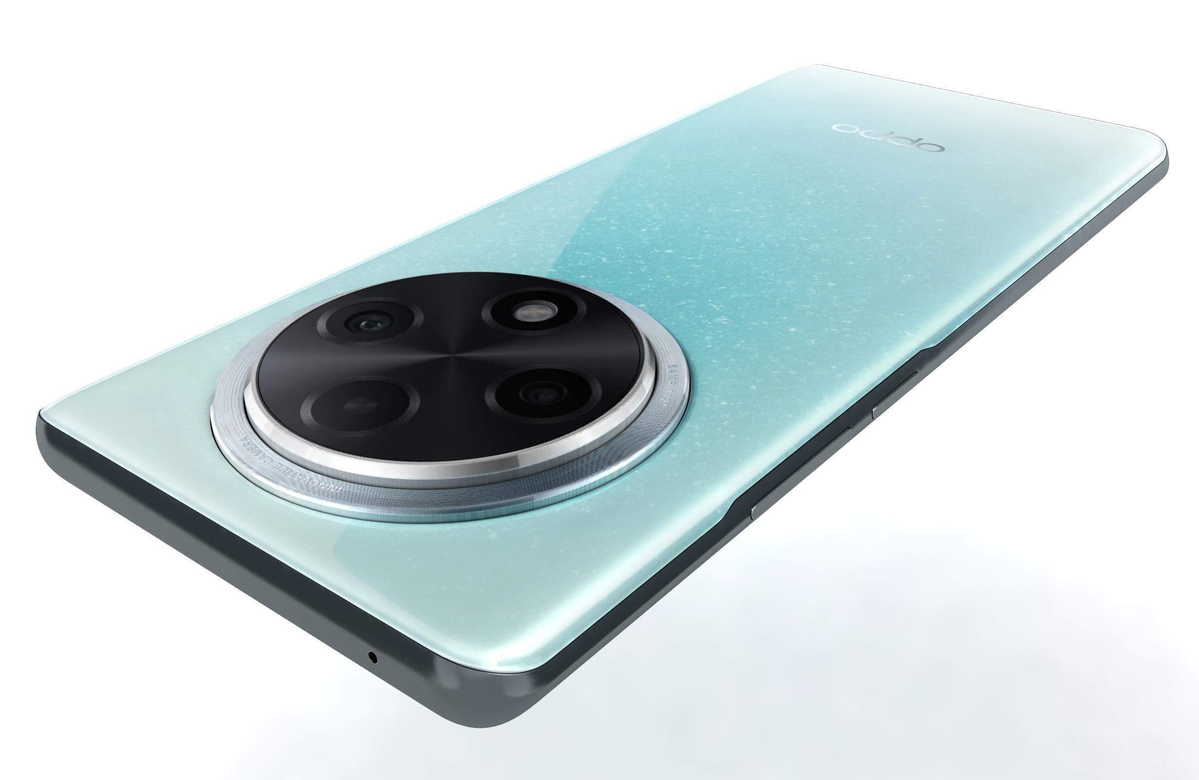 Oppo A3 Pro Blue 3D model_15