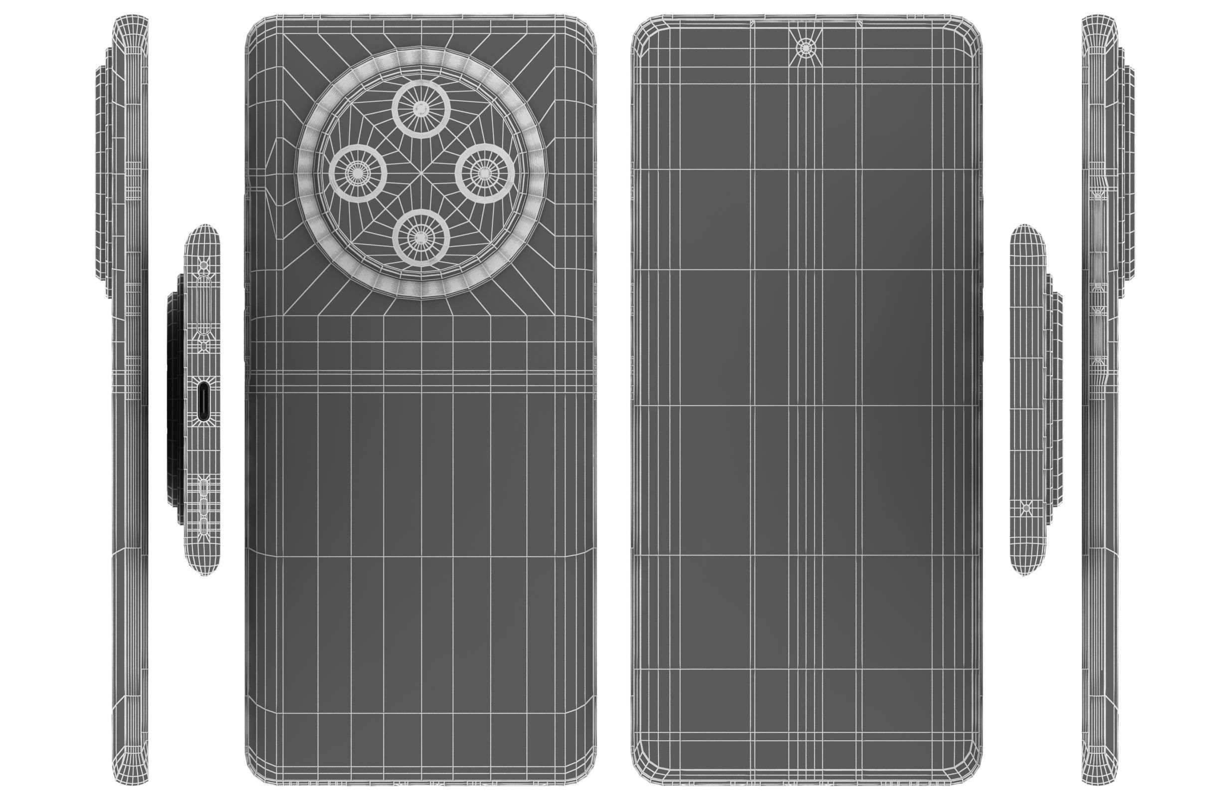 Oppo A3 Pro All Colors 3D model_31