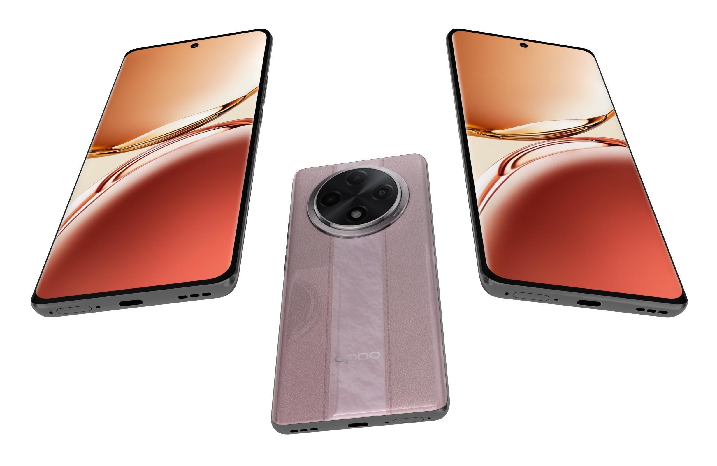 Oppo A3 Pro All Colors 3D model_12