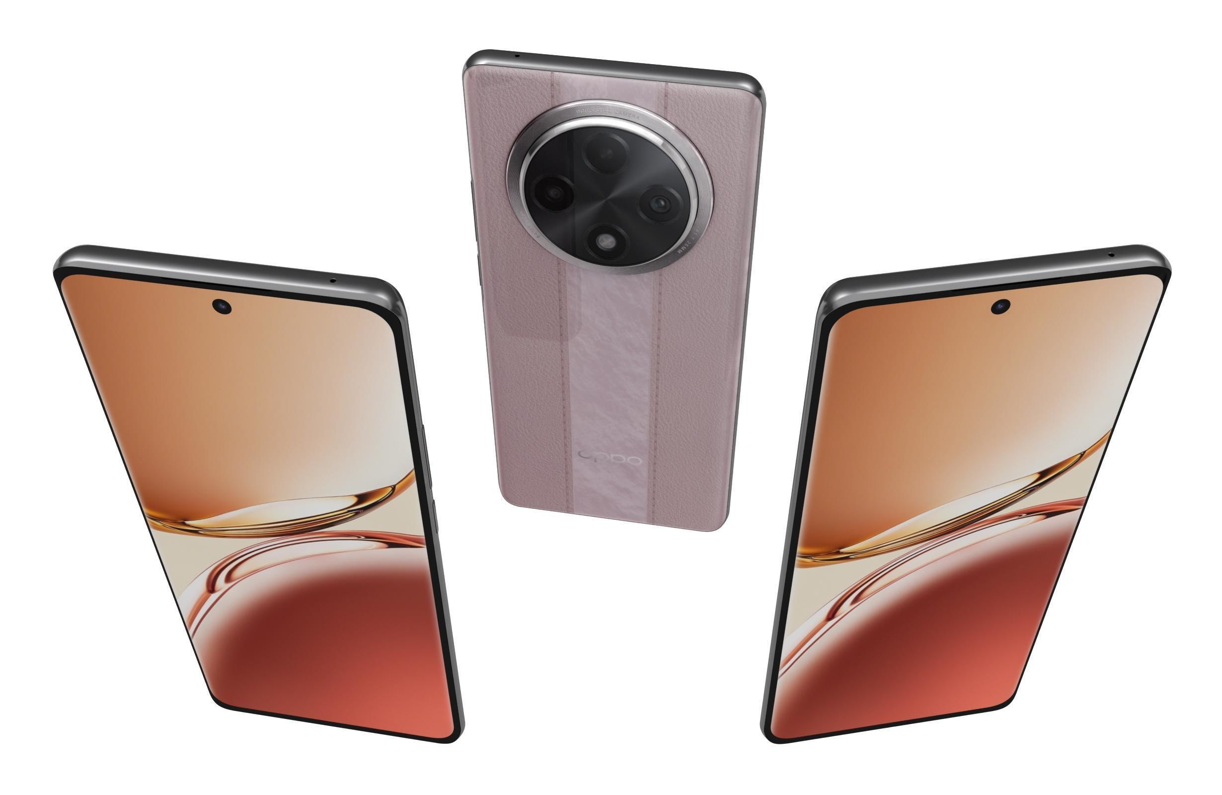 Oppo A3 Pro All Colors 3D model_11