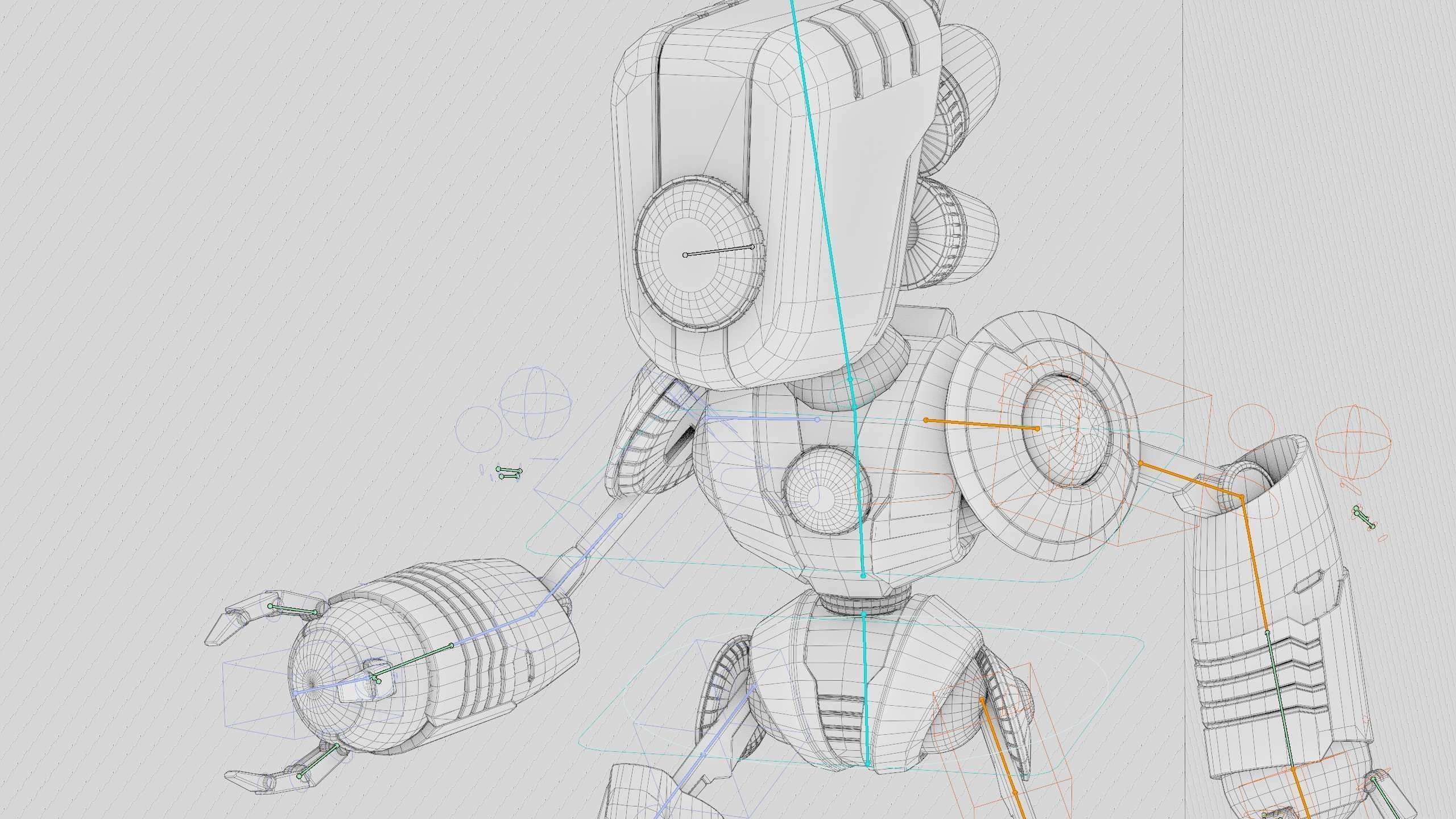 TOY BOT LOOPY  Rigged for Unreal Engine - Unity - MIXAMO  3D model_42