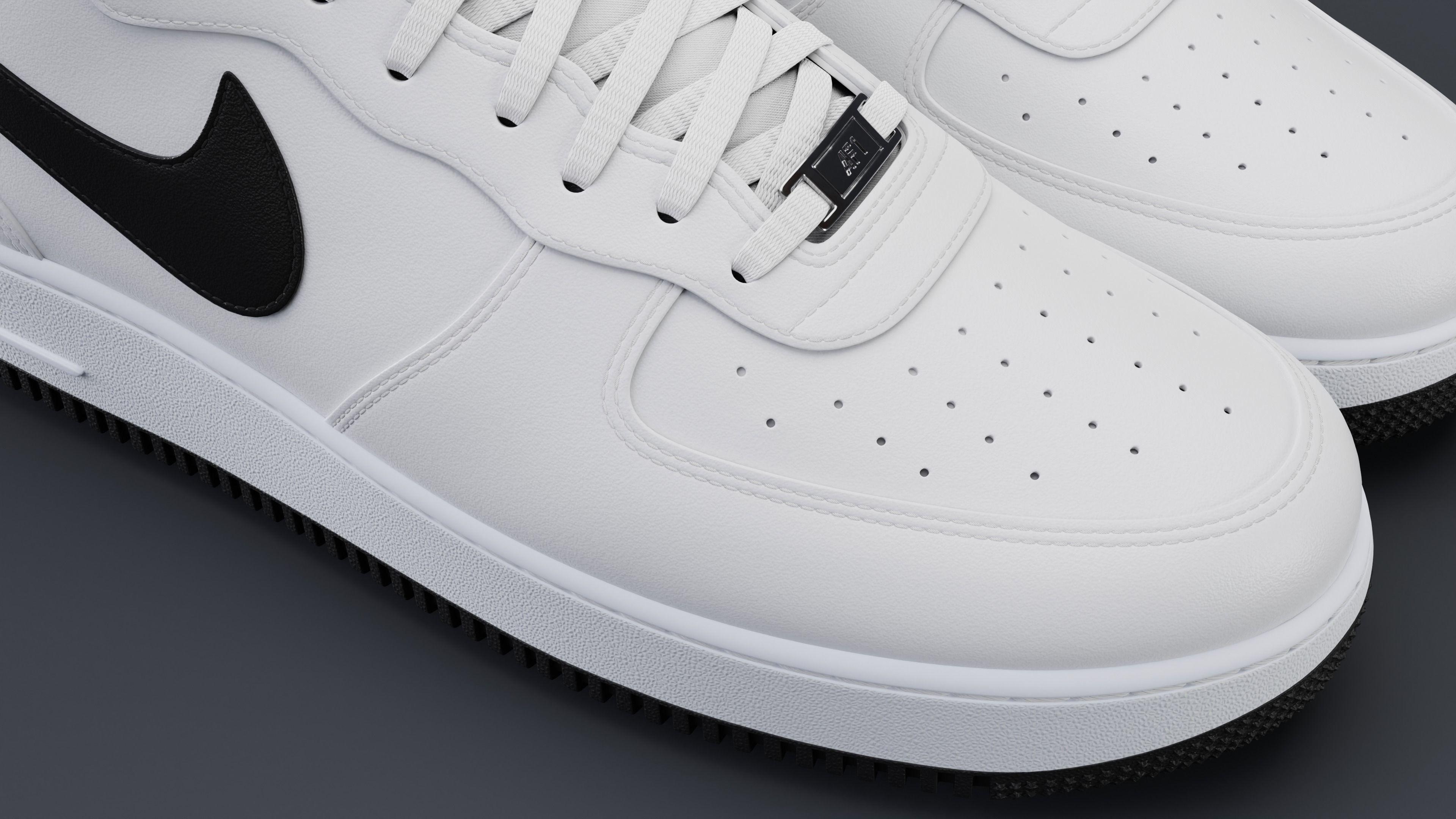 Nike Air Force 1 Mid 3D model_27